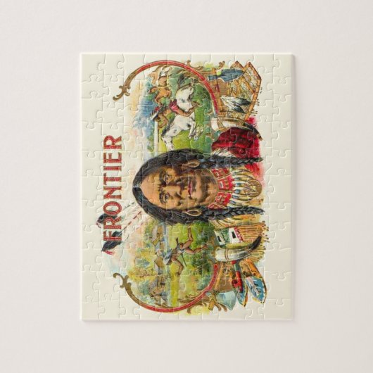 Puzzle Publicité de cigar Frontier (Vertical)