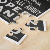 Puzzle Publicité d'impression vintage main ouverte (Côté)