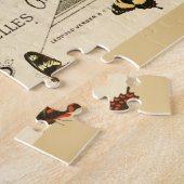 Puzzle Publicité Française Avec Papillons Vintages, Vs 2 (Côté)