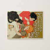 Puzzle Publicité par affichage French Company de chocolat (Horizontal)