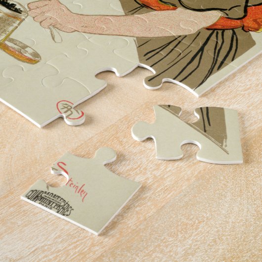 Puzzle Publicité par affichage French Company de chocolat (Côté)