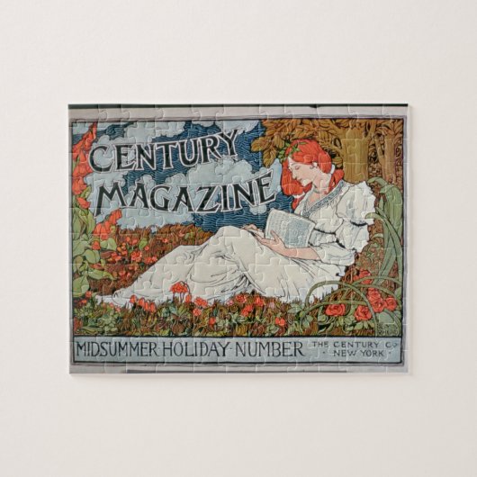 Puzzle Publicité par affichage "magazine de siècle", (Horizontal)