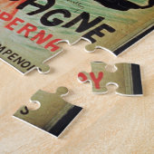 Puzzle Publicité par affichage "Pur Champagne", de (Côté)
