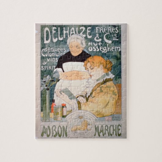 Puzzle Publicité pour Delhaize, frères et Cie. au Th (Vertical)