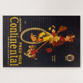 Puzzle Publicité Vintage à vélo continue Pneu Velo (Horizontal)