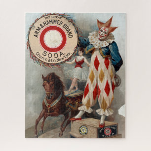 Puzzle Publicité vintage Pour Arm & Hammer Soda
