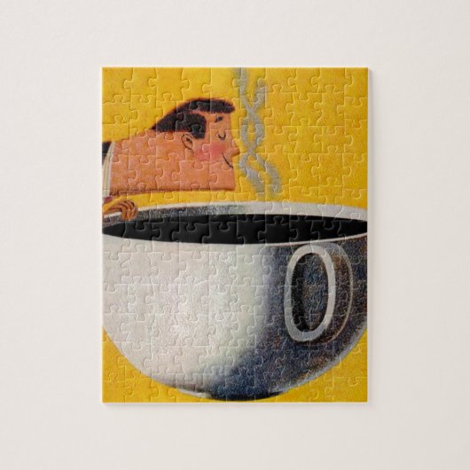 Puzzle Publicité vintage sur le café (Vertical)
