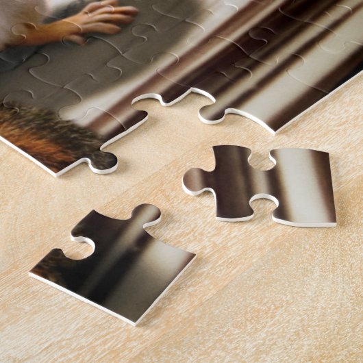 Puzzle Puces dans les lunettes de lecture (Côté)