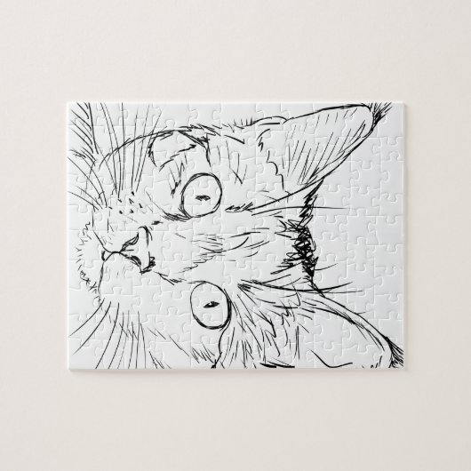 Puzzle Puddy Cat (Horizontal)