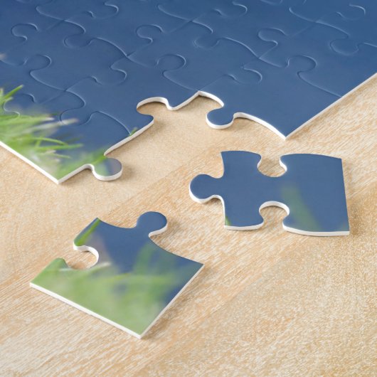 Puzzle Puffin Atlantique (Fratercula Arctica) Sur Cliff (Côté)