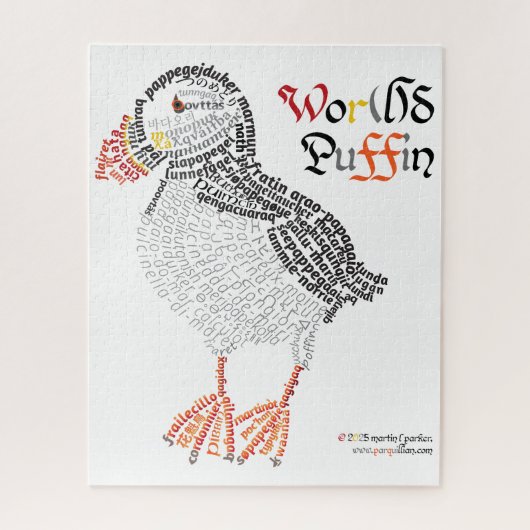 Puzzle Puffin Mondial (Vertical)