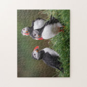 Puzzle Puffin Trio (Vertical)