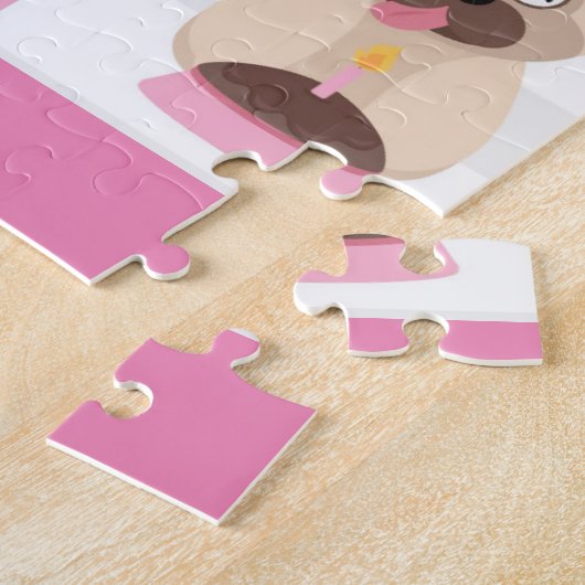 Puzzle Pug Birthday Pack (Côté)