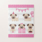 Puzzle Pug Birthday Pack (Vertical)