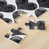 Puzzle Pug Hearts (Côté)