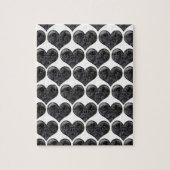 Puzzle Pug Hearts (Vertical)