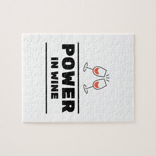 Puzzle Puissance du vin (Horizontal)