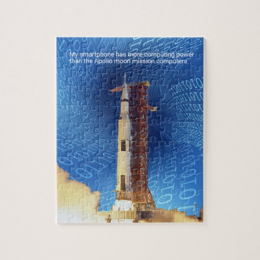 Puzzle Puissance informatique Apollo 11 (Vertical)