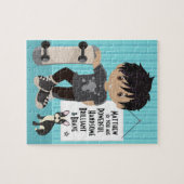 Puzzle Puissant multiculturel et courageux Boy Jigsaw Puz (Horizontal)