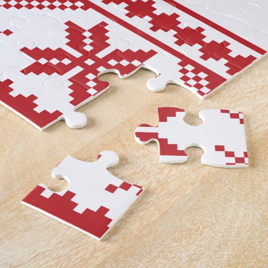 Puzzle pull de noël (Côté)