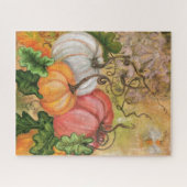 Puzzle Pumpkins - Watercolor (Horizontal)