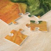 Puzzle Pumpkins - Watercolor Art - (Côté)