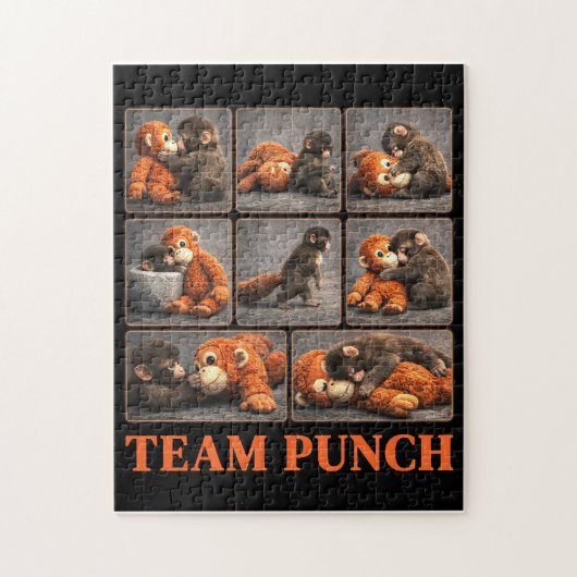 Puzzle Punch Bébé Singe (Vertical)