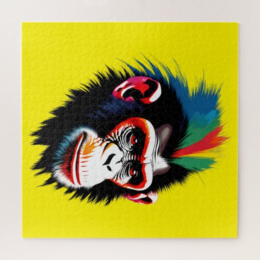 Puzzle Punk Chimp (Horizontal)