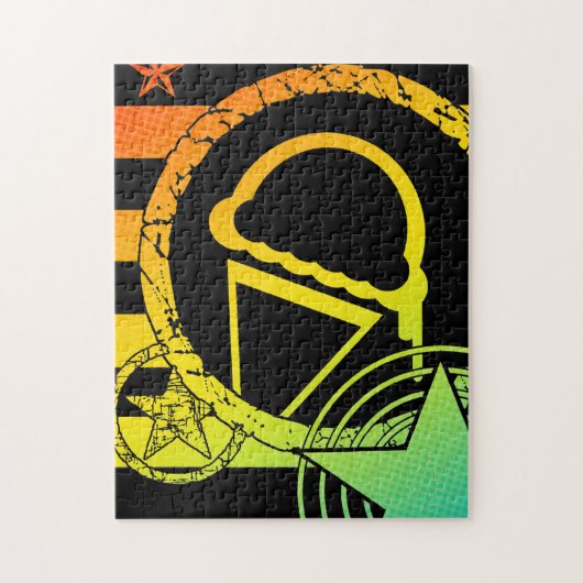 Puzzle punkstarz crème glacée (Vertical)