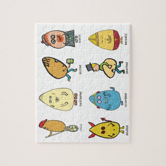 Puzzle Puns d'oeufs (Vertical)