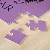 PUZZLE PUPPY PUZZLE. NOM DE L'ENFANT ET DU CHIEN. (Côté)