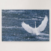 Puzzle Pure White Soaring (Horizontal)
