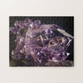 Puzzle Purple Amethyst Crystals Magical Fairy (Horizontal)