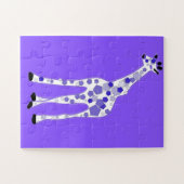 Puzzle PURPLE Giraffe (Horizontal)