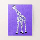 Puzzle PURPLE Giraffe (Vertical)