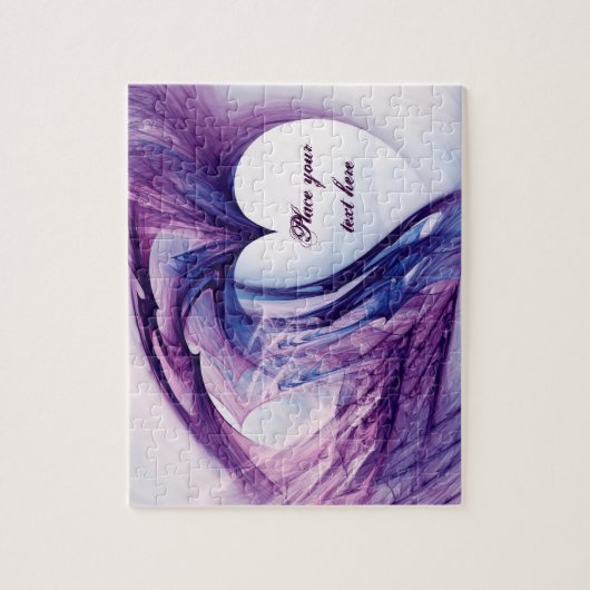 Puzzle Purple grunge (Vertical)