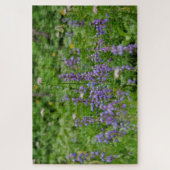 Puzzle Purple Wild Flowers (Vertical)