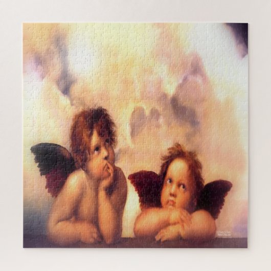 Puzzle Putti paire d'anges (Vertical)
