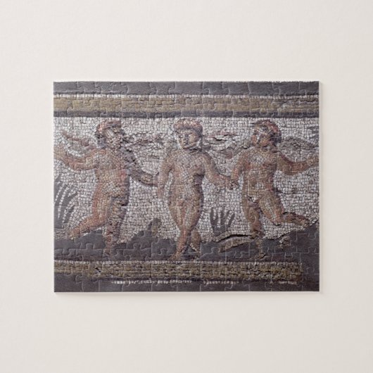 Puzzle Putti trois de danse accompagné d'un jeu (Horizontal)