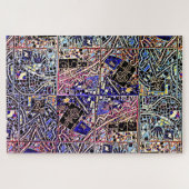 PUZZLE PUZLE D'ART MODERNE LE PLUS DIFFICILE DU MONDE 197 (Horizontal)