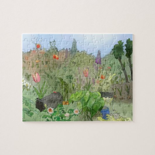 Puzzle Puzzel âge jardin (Horizontal)