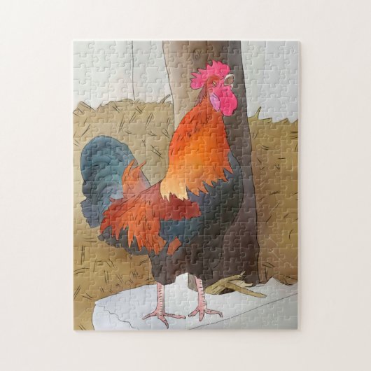 Puzzle Puzzel coq (Vertical)