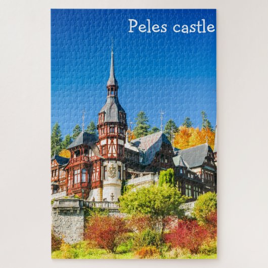 Puzzle Puzzle, 20" x 30", 1014 pièces Château de Peles (Vertical)