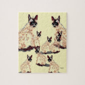 Puzzle Puzzle, 8" x 10", 110 pièces : Chat de Siamese (Vertical)