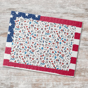 Puzzle Puzzle, Ajoutez Votre Photo, Cadre de Drapeau Pein