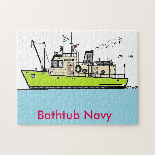 Puzzle Puzzle, Baignoire Marine (Horizontal)
