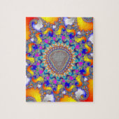 Puzzle Puzzle: Complex Fractal Design (Vertical)