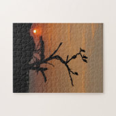 Puzzle puzzle de Silhouette des vautours dans l'ar (Horizontal)