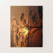 Puzzle puzzle de Silhouette des vautours dans l'ar (Vertical)