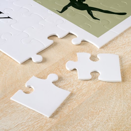 Puzzle "Puzzle GYMNASTICS pour garçons avec nom personnal (Côté)